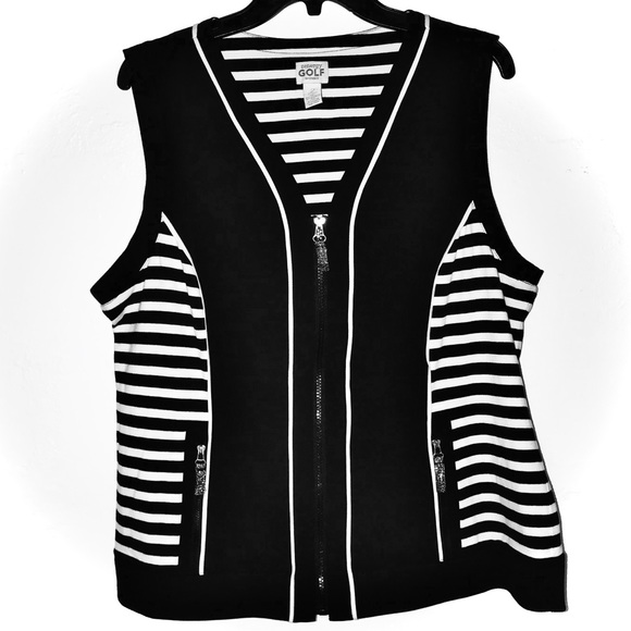 Chico's Jackets & Blazers - Zenergy Golf by Chico’s (2) ZIP Front Vest Top